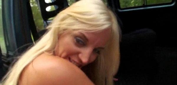  Blondie banged by stranger for a ride